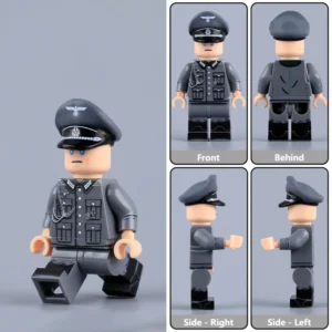 Heinz Brandt Staff Officer Edition (operation Valkyrie) Ww2 Custom Printed Brick Block Figure