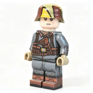 Imperial German Elite Stormtrooper (sturmmann) Assault Class Specialist Wwi Custom Printed Brick Block Figure 2