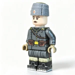 Imperial Russian Army Private B (wwi Winter) Custom Printed Brick Block Figure