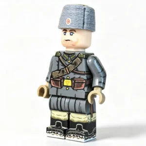 Imperial Russian Army Private (wwi Winter) Custom Printed Brick Block Figure