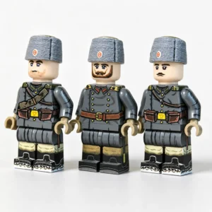 Imperial Russian Army Winter Is Coming Trio (wwi) Custom Printed Brick Block Figure