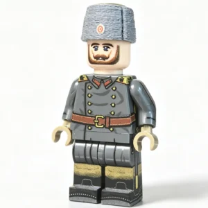 Imperial Russian Commander (tsar Nicholas Ii, Wwi) Custom Printed Brick Block Figure
