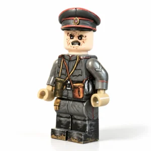 Kingdom Of Bulgaria Infantry Officer Trench Commander Wwi Custom Printed Brick Block Figure