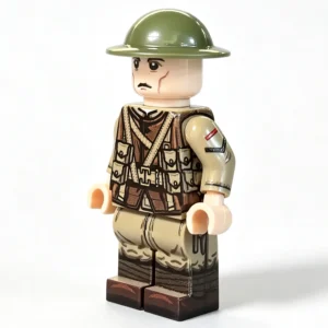 Lance Corporal Schofield British Army Infantryman Late 1917 Wwi Custom Printed Brick Block Figure