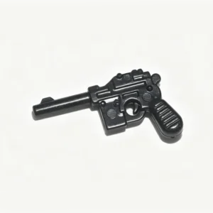 Mauser C96 Pistol (black) Custom 3d Printed Miniature Accessory Parts Pieces For Brick Block Figures