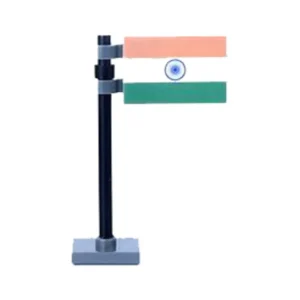 National Flag Of India (tiranga) Assembly Custom 3d Printed Miniature Accessory Parts Pieces For Brick Block Figures