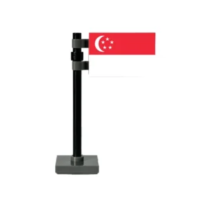 National Flag Of Singapore Assembly Custom 3d Printed Miniature Accessory Parts Pieces For Brick Block Figures