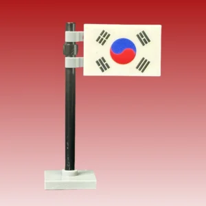 National Flag Of South Korea (taegeukgi) Assembly Custom 3d Printed Miniature Accessory Parts Pieces For Brick Block Figures
