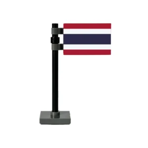 National Flag Of Thailand (trairanga) Assembly Custom 3d Printed Miniature Accessory Parts Pieces For Brick Block Figures