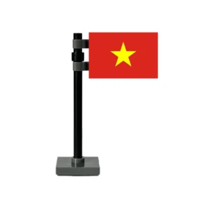 National Flag Of Vietnam Assembly Custom 3d Printed Miniature Accessory Parts Pieces For Brick Block Figures