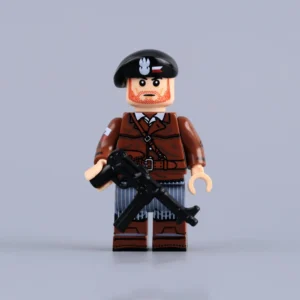 Polish Home Army Commander (warsaw Uprising) Wwii Custom Printed Brick Block Figure