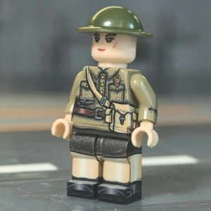 Soviet Red Army Female Cavalry Trooper (wwii) Custom Printed Brick Block Figure