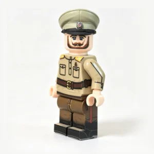 Tsar Nicholas Ii Wwi (the Last Emperor Of Russia) Custom Printed Brick Block Figure