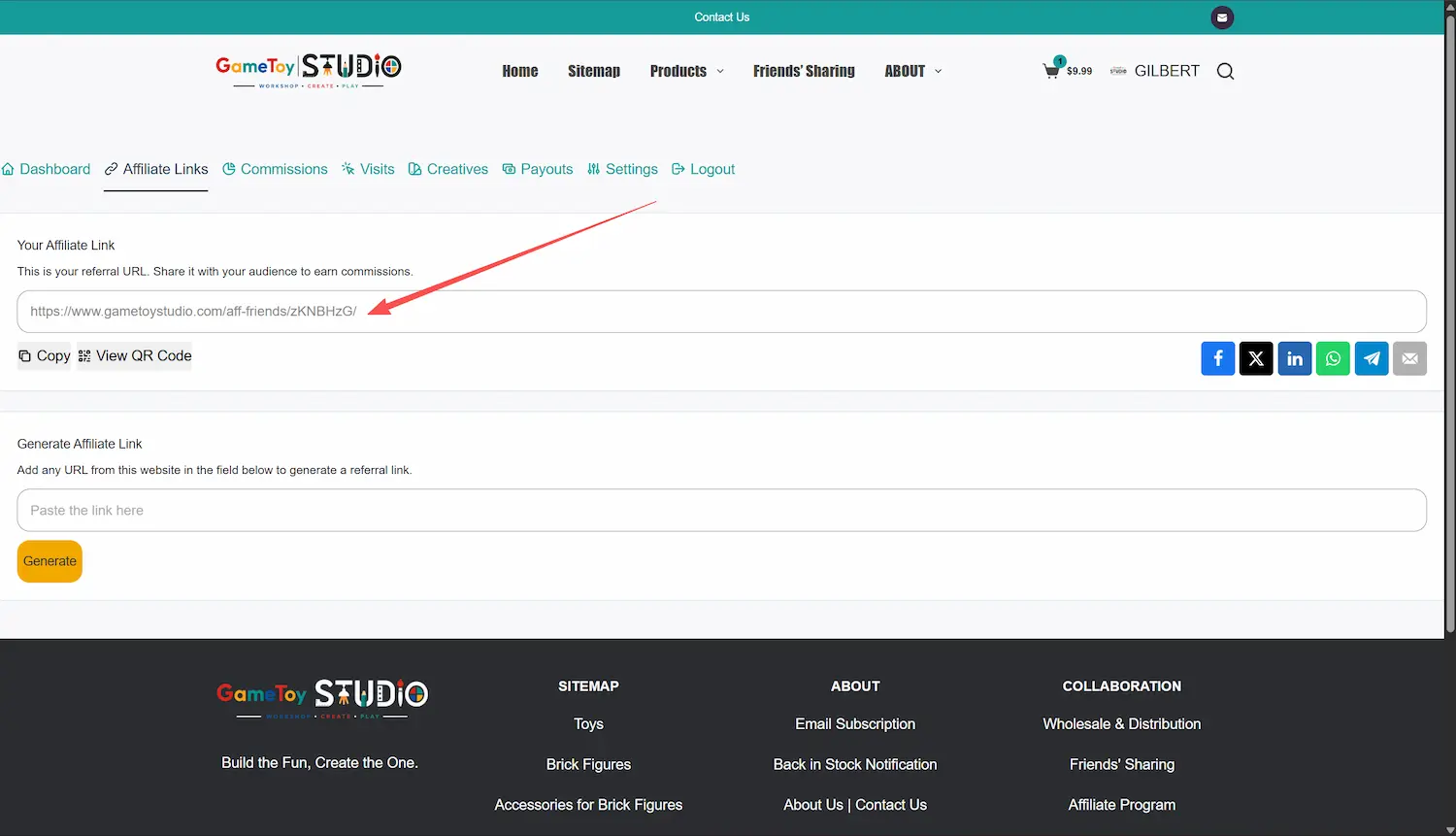 Gametoystudio Affiliate Program Affiliate Link