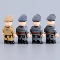 The Back Of German High Command & Officials Ww2 Custom Printed Brick Block Figure