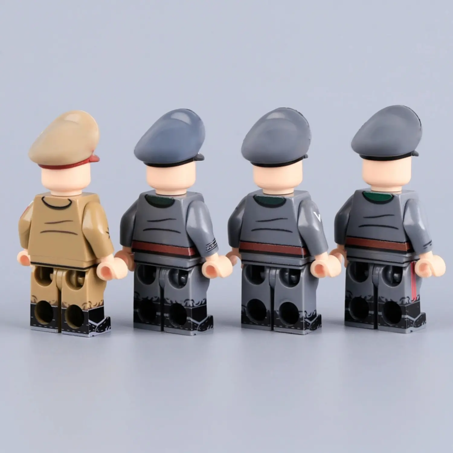 The Back Of German High Command & Officials Ww2 Custom Printed Brick Block Figure