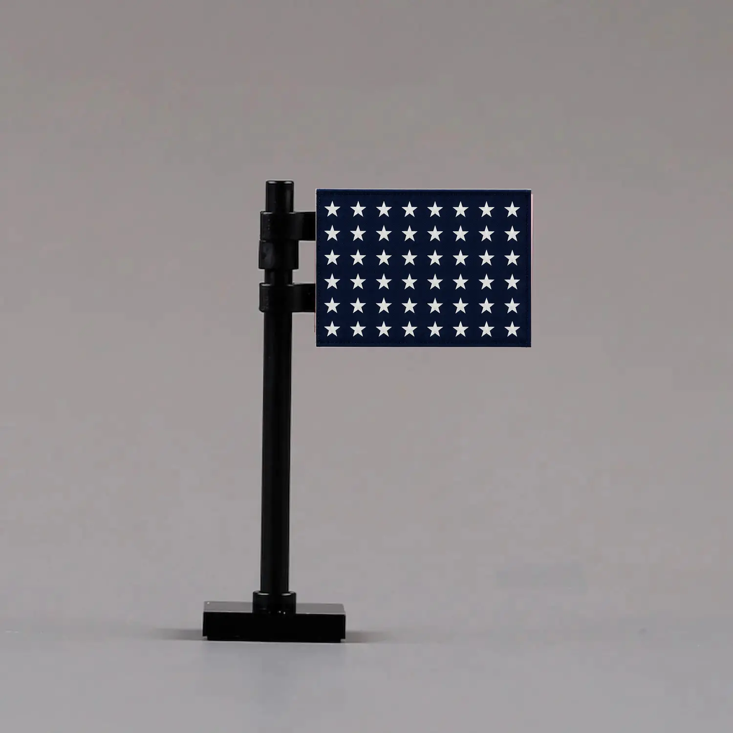 48 Star United States Naval Jack (union Jack) Assembly Custom 3d Printed Miniature Accessory Parts Pieces For Brick Block Figures