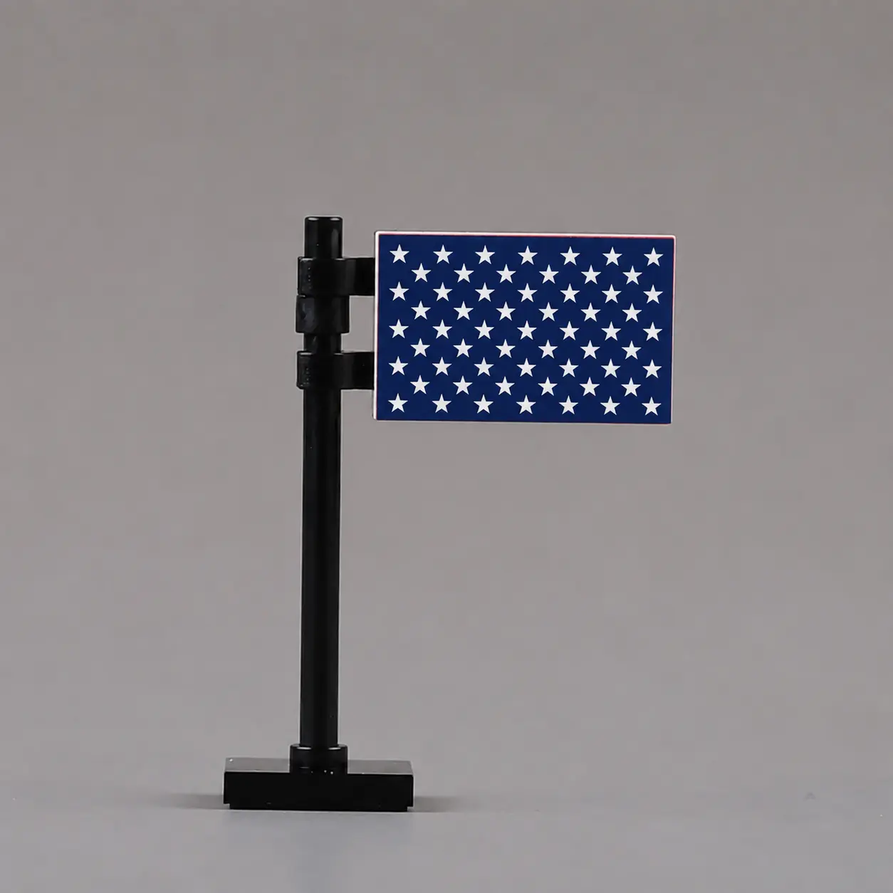 50 Star United States Naval Jack (union Jack) Assembly Custom 3d Printed Miniature Accessory Parts Pieces For Brick Block Figures