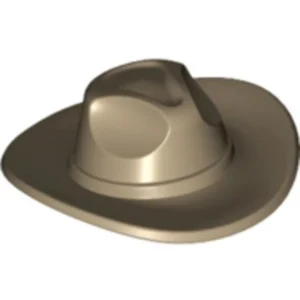 Dark Beige Adventurers Fedora Hat - Custom 3D Printed Miniature Accessory Parts Pieces for Brick Block Figures Dark Beige Adventurers Fedora Hat Custom 3d Printed Miniature Accessory Parts Pieces For Brick Block Figures