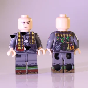 German Army (Heer) Machine Gunner (MG34MG42 Crewman) WWII - Custom Printed Brick Block Figure German Army (heer) Machine Gunner (mg34mg42 Crewman) Wwii Custom Printed Brick Block Figure