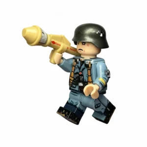 German Luftwaffe Panzerfaust Gunner Wwii Custom Printed Brick Block Figure