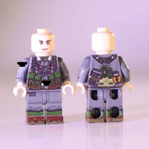 German Wehrmacht Soldier Minifigure with Binoculars WWII - Custom Printed Brick Block Figure German Wehrmacht Soldier Minifigure With Binoculars Wwii Custom Printed Brick Block Figure