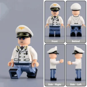 Hermann Göring Reichsmarschall (marshal Of The Empire) And Commander In Chief Of The Luftwaffe Wwii Custom Printed Brick Block Figure