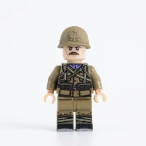 Polish Army Infantryman (rifleman) Wwii Custom Printed Brick Block Figure