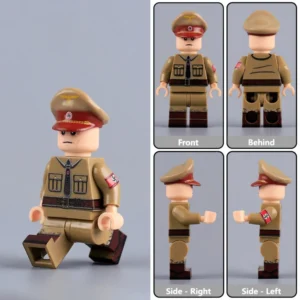 Rudolf Hess Deputy Führer (stellvertreter Des Führers) Wwii Custom Printed Brick Block Figure