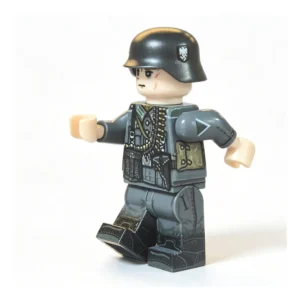 Spanish Blue Division Machine Gunner (Ametrallador de la División Azul) WWII - Custom Printed Brick Block Figure Spanish Blue Division Machine Gunner (ametrallador De La División Azul) Wwii Custom Printed Brick Block Figure