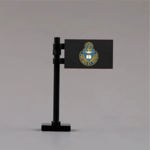 U.S. Army Chaplain Corps Regimental Flag Assembly - Custom 3D Printed Miniature Accessory Parts Pieces for Brick Block Figures U.s. Army Chaplain Corps Regimental Flag Assembly Custom 3d Printed Miniature Accessory Parts Pieces For Brick Block Figures