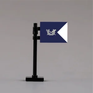 U.S. Army Judge Advocate Generals (JAG) Corps Guidon Assembly - Custom 3D Printed Miniature Accessory Parts Pieces for Brick Block Figures U.s. Army Judge Advocate Generals (jag) Corps Guidon Assembly Custom 3d Printed Miniature Accessory Parts Pieces For Brick Block Figures