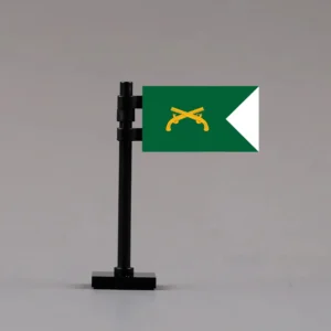 U.S. Army Military Police (MP) Corps Guidon Assembly - Custom 3D Printed Miniature Accessory Parts Pieces for Brick Block Figures U.s. Army Military Police (mp) Corps Guidon Assembly Custom 3d Printed Miniature Accessory Parts Pieces For Brick Block Figures