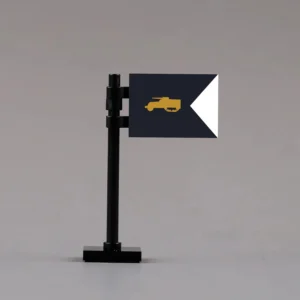 U.S. Army Tank Destroyer Force Guidon Assembly - Custom 3D Printed Miniature Accessory Parts Pieces for Brick Block Figures U.s. Army Tank Destroyer Force Guidon Assembly Custom 3d Printed Miniature Accessory Parts Pieces For Brick Block Figures
