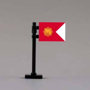U.s. Army Transportation Corps Guidon Assembly Custom 3d Printed Miniature Accessory Parts Pieces For Brick Block Figures