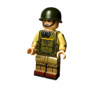 Us Army 99th Infantry Division Anti Tank Gunner (ammunition Carrier) Wwii Custom Printed Brick Block Figure