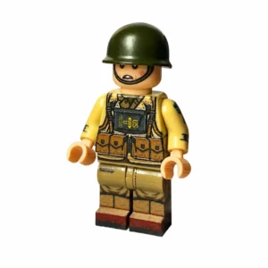 Us Army 99th Infantry Division Assault Infantryman Ranger Wwii Custom Printed Brick Block Figure