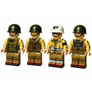 Us Army 99th Infantry Division Wwii Custom Printed Brick Block Figure